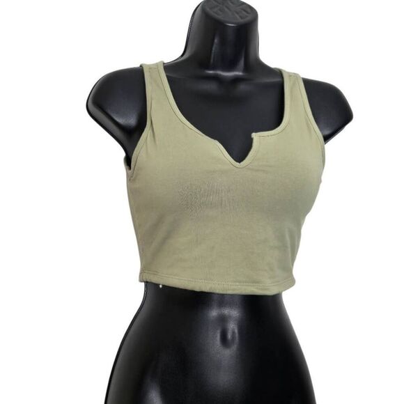 KN Klassy Network Crop Tank Size Medium Padded Sleeveless - Picture 2 of 6